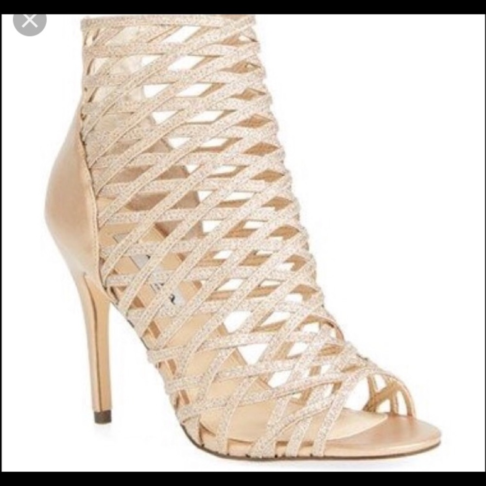 Nina “ cypress gold “ heels.